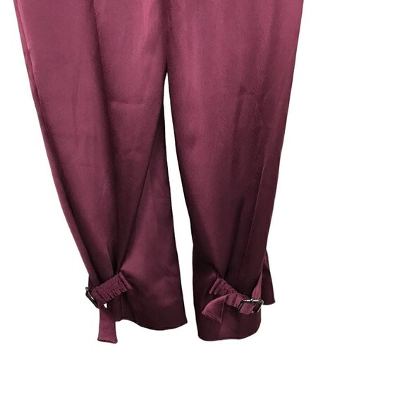 NWT Aritzia Babaton Refined Satin Cargo Pant High-waisted, satin cargo pants S 6 - Picture 9 of 13